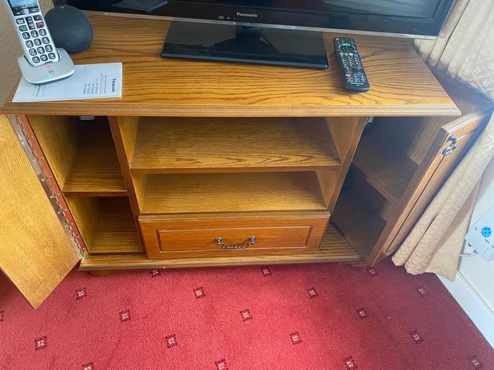 Higginbotham hand made TV stand
