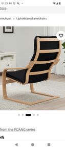Ikea Poang chair adult size