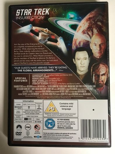 Star Trek: Legends Of The Final Frontier Collection [10xMovie DVD Boxset]