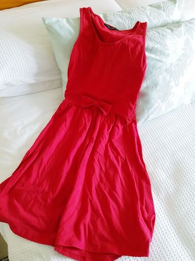 Red Skater Dress Dorothy Perkins - 8
