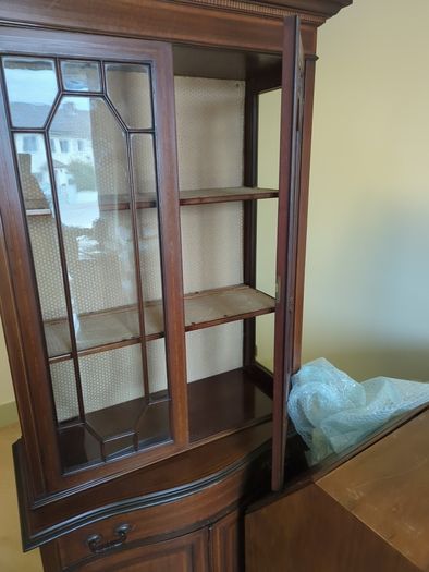 Antique Glass Cabinet