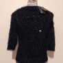 Black Sequin Jumper Top, New with tags Image 7