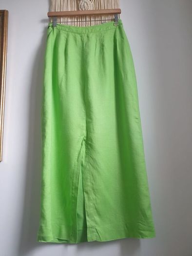 Esprit Linen Skirt Size Uk 12