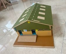 model farm shed