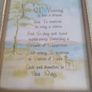 Vintage gold framed picture with inspirational quote from the 1960s Image 6