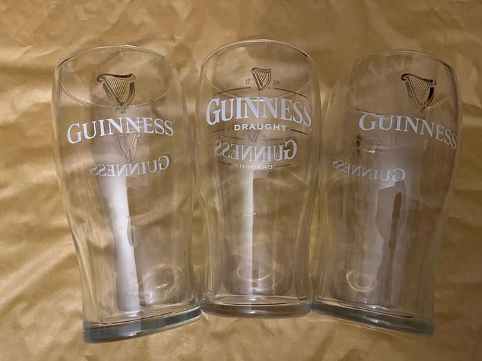 Guinness Official Pint beer Glass