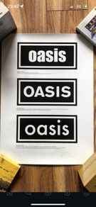 Oasis Logo poster from Microdot