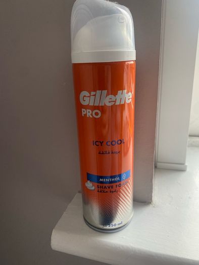 Gillette fusion proglide razor plus 7 blades plus foam