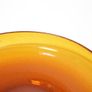 Vintage Amber Glass Platter by Erik Hoglund for Boda Glasbruk, 1960s Image 5