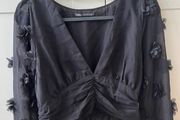 Zara V neck top. Size S