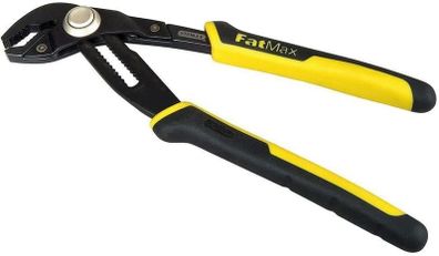 stanley FATMAX Multigrip Groove Joint Pliers 8'', Black/Yellow
