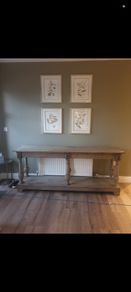 Console Table Reclaimed Pine
