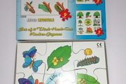 4 New Thick Hand Cut Wooden Jigsaws Life Cycle