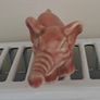 Vintage mini pink elephant Image 4