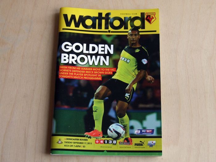 Watford Football Club programmes