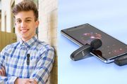 Dual Microphone iphone Type C Crystal Lavalier Wireless Digital Microphone