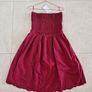 Next Cotton Bandeau Jersey Dress Dark Pink s. 10 Image 7