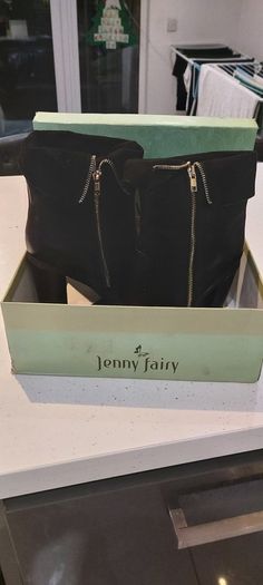 ankle boots (Jenny Fairy) Black