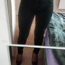 Pull & Bear high waist black denim tight jeans - size 8 Image 5