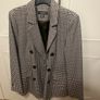 Ladies Check Blazer Image 3