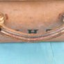 Vintage Hand built leather trunk Image 5