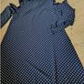 Navy Polka Dot Dress  Size 12 Image 2