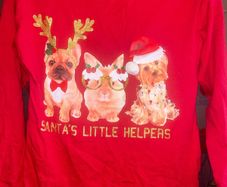 Age 7-8 dunnes Xmas longsleeve top