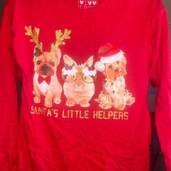 Age 7-8 dunnes Xmas longsleeve top
