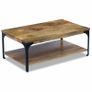 Coffee Table Mango Wood 100x60x38 cm Image 3