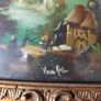 Two oil landscapes signed Van Ros Image 4