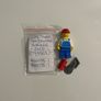 Lego City Construction Worker minifigure Image 2