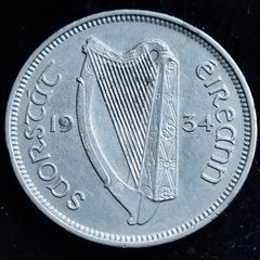 Ireland - 1934 - 6 Pence - Wolfhound - EF - KM.5 - [2766]