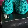 Melissa turquoise rubber rain sandals shoes ballerinas 38 5 Image 5