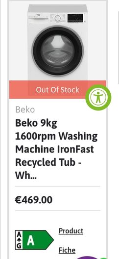 Washing machine (Beko)