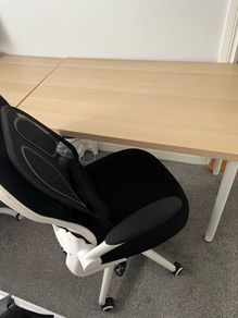 Office desk and chair