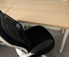 Office desk and chair