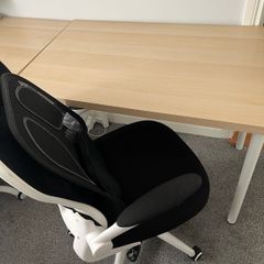 Office desk and chair