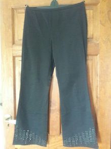 Black dressy trousers NEXT Size 14