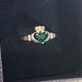 sterling silver claddagh ring Image 2
