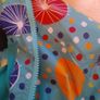 Girl's Trespass lined rain jacket Image 2
