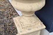 Concrete Grecian Urns x 2
