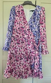 French connection floral mini dress