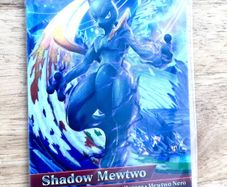 Nintendo Shadow Mewtwo Amiibo Card from the 2016 Pokken Tournament Wii U first-print run.