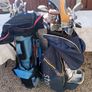 A selection of golf clubs and bags. All right handed clubs. Image 4