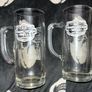 Beer Tankards Glass Mug Pint Size Image 5