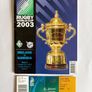 Rugby World Cup 2003 Programmes and tickets for Ireland's entire five match run. Image 3