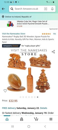 Wooden jigsaw