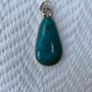 Eilat Stone Pendant 925 Silver Hallmarked Image 2