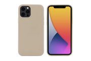 Liquid Silicone Case For iPhone 12 Pro Max Luxury Thin Soft Phone Cover New Grey - FHT7IP12PMLK