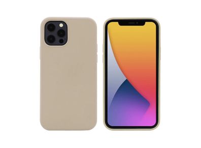 Liquid Silicone Case For iPhone 12 Pro Max Luxury Thin Soft Phone Cover New Grey - FHT7IP12PMLK